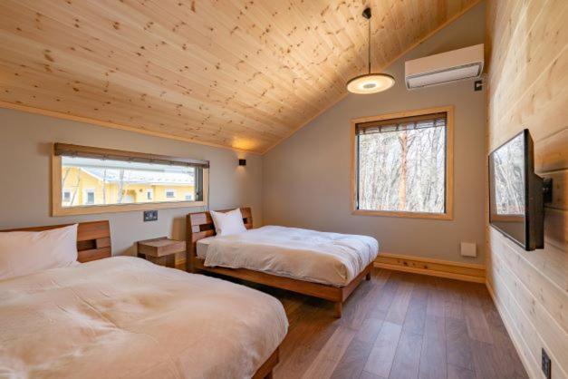 エンゼルフォレスト白河高原 Villa Hadori Bagian luar foto